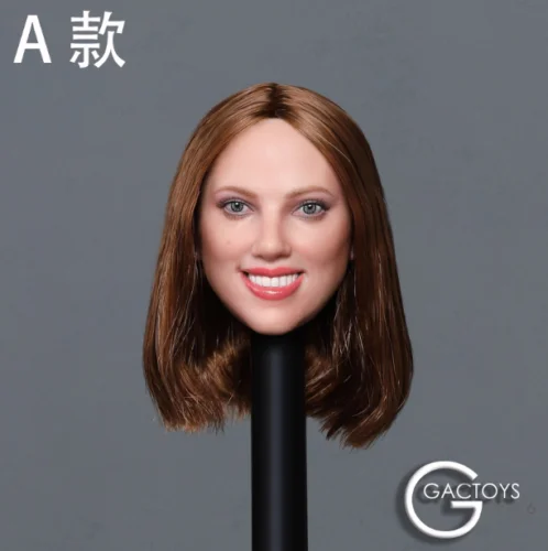 В наличии GACTOYS 1/6 GC033 Scarlett Johanson Head для 12 &quotэкшн-тела | Игрушки и хобби