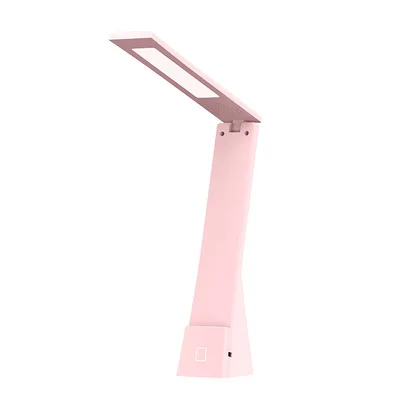 Study LED Desk Lamp For Student Dormitory Foldable Reading Lamp Rechargeable Stepless Dimmable 3-Color Lighting LED Table Lamp_voghion.com