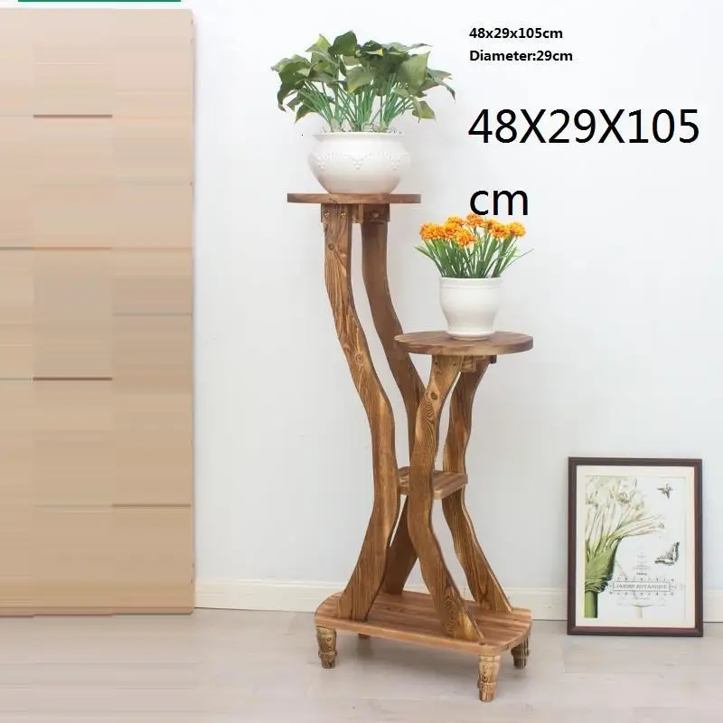 Estanteria Para Plantas Rak Bunga Saksi Standi деревянные полки для Stojak Na Kwiaty открытый Dekoration Полка Подставка для цветов - Цвет: Number 1