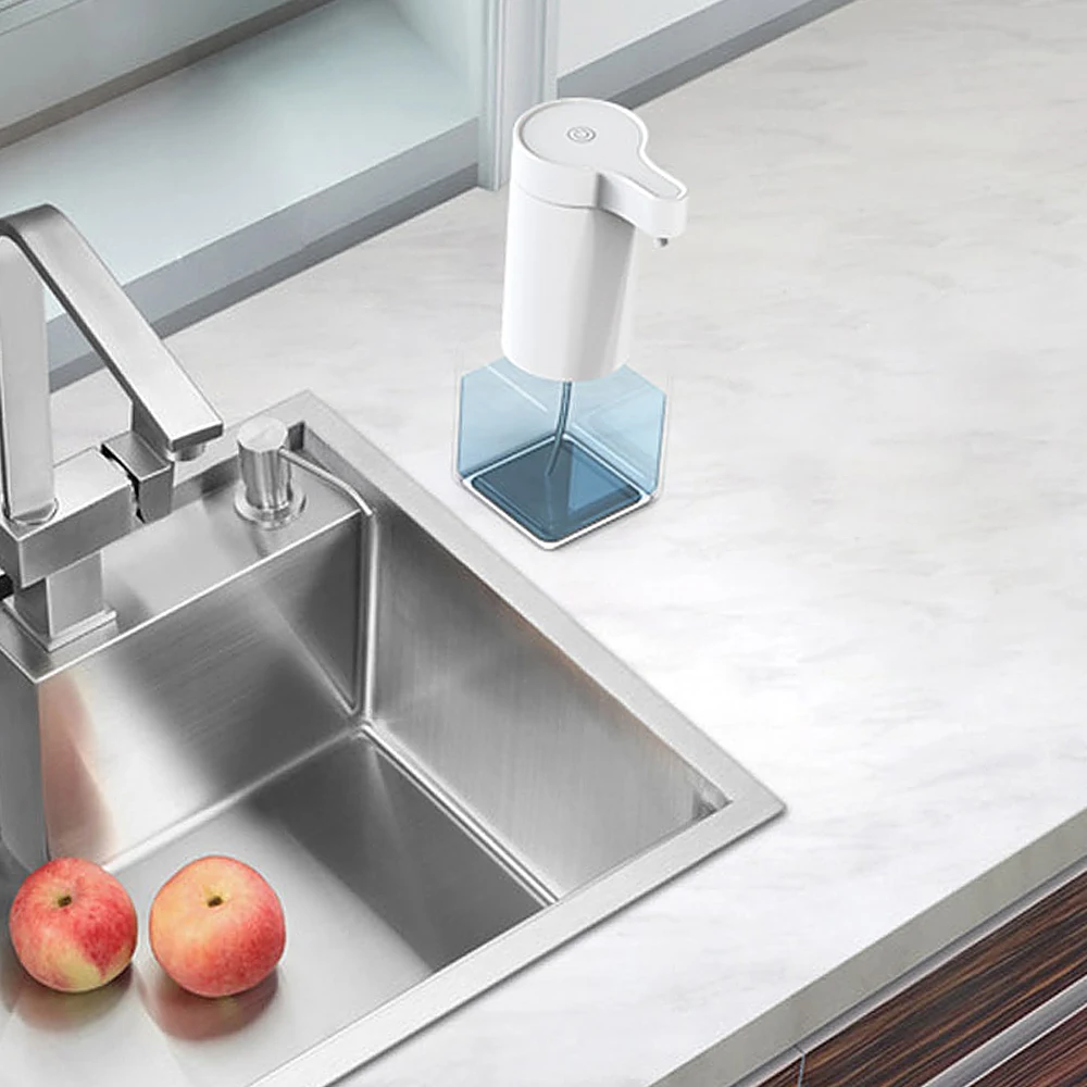 250ML-Smart-Sensor-Liquid-Soap-Dispenser-Button-Control-Foam-Soap-Dispenser-Hand-Washing-Bathroom-Home-Foaming (2)