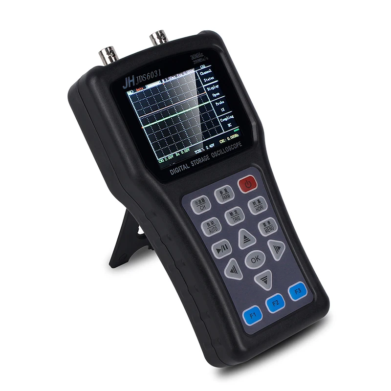 Профессиональный Ручной осциллограф портативный осциллограф Jinhan JDS6031 с 1CH 30 м 200MSa/S цифровой осциллограф