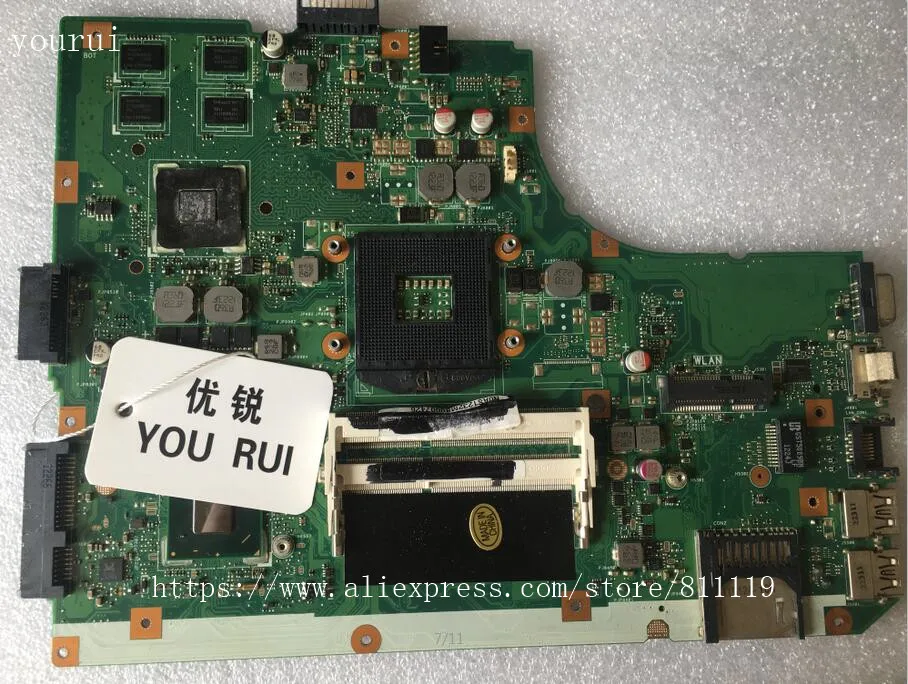 Материнская плата yourui K55VD REV 3 0 подходит для ASUS K55V A55V материнская ноутбука