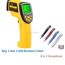 Быстрая AR852B+ цифровой Бесконтактный инфракрасный термометр(-50~ 700C