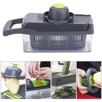 

1Pc Useful Vegetable Multifunctional Time-saving Grater Chopper Slicer Egg White Separator