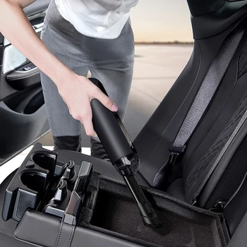 

Car Vacuum Cleaner Portable Wireless Handheld Auto Vacuum Cleaner Robot for Car Interior & Home Desktop Mini Vacuum Cleaner