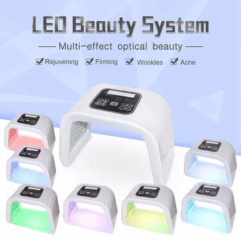 

Hot Family Professional 7 Color PDT Led Mask Skin Beauty Device LED Lights Face Whitening Skin Rejuvenation Acne Anti-wrinkle