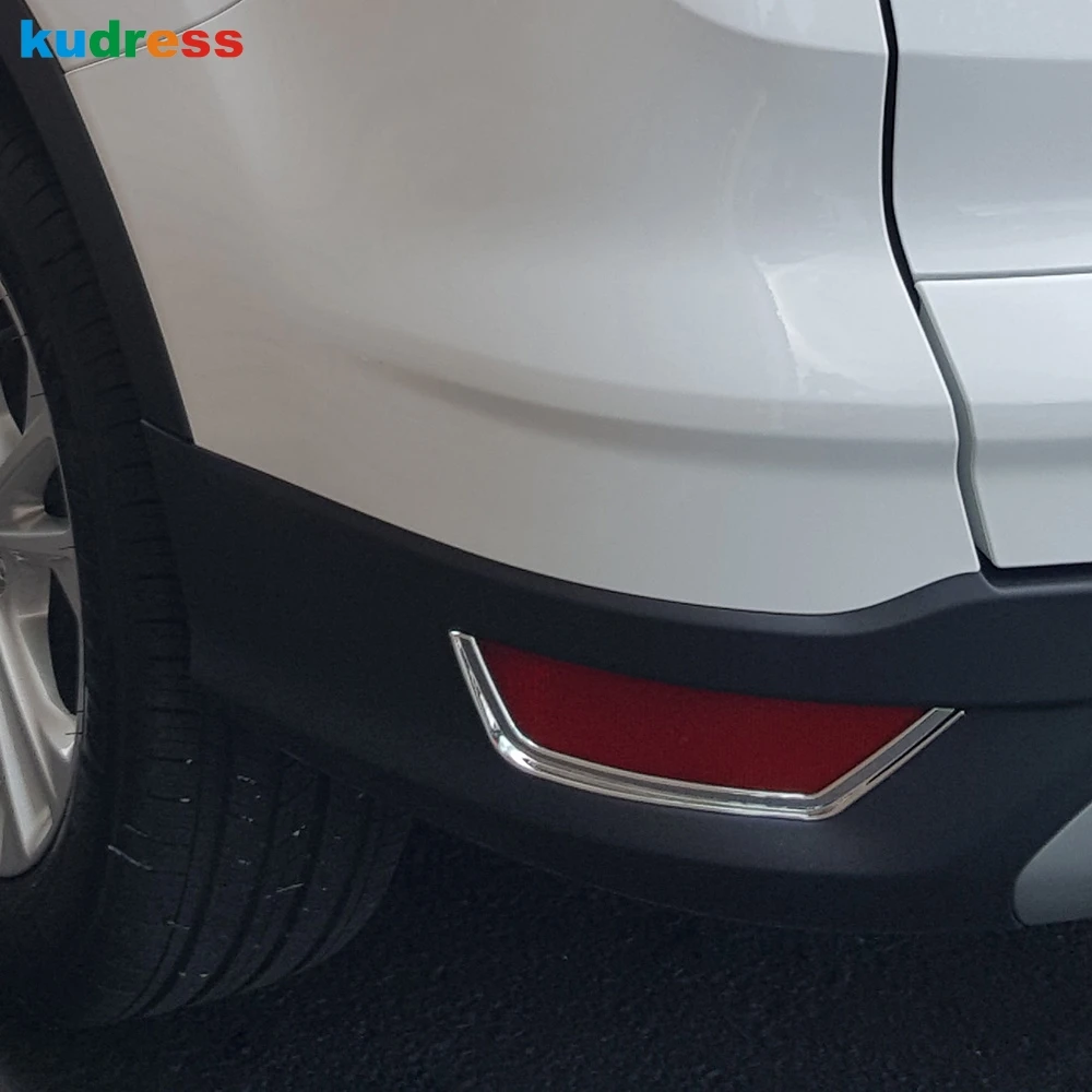 Для Ford Kuga Escape 2013 2014 2015 хромированный задний противотуманный фонарь Крышка лампы