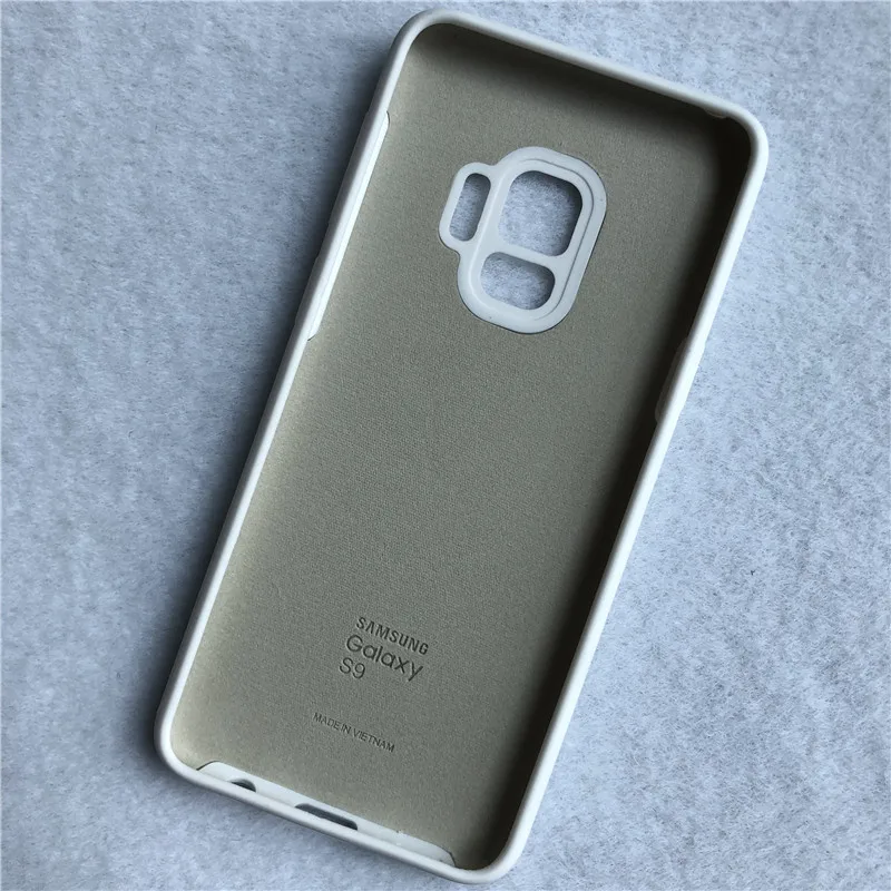 Чехол для samsung Galaxy S9 Plus, шелковистый мягкий на ощупь жидкий силиконовый стильный чехол для Galaxy S9 S9+ Plus, полная защита