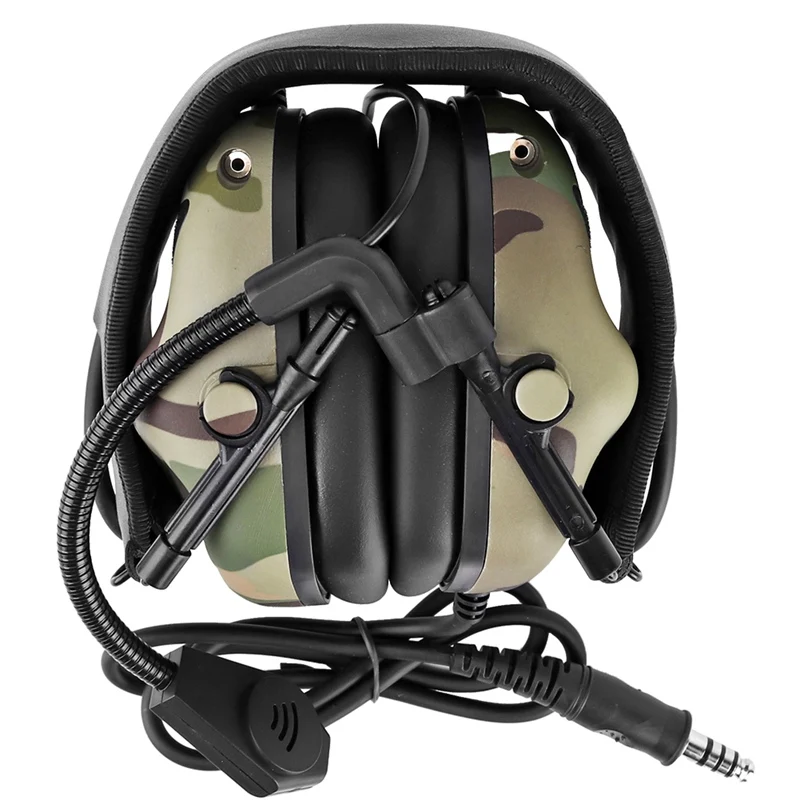 Tactical) Headphone Noise Cancellation Pickup Headset Hunting Shooting Game Accessories