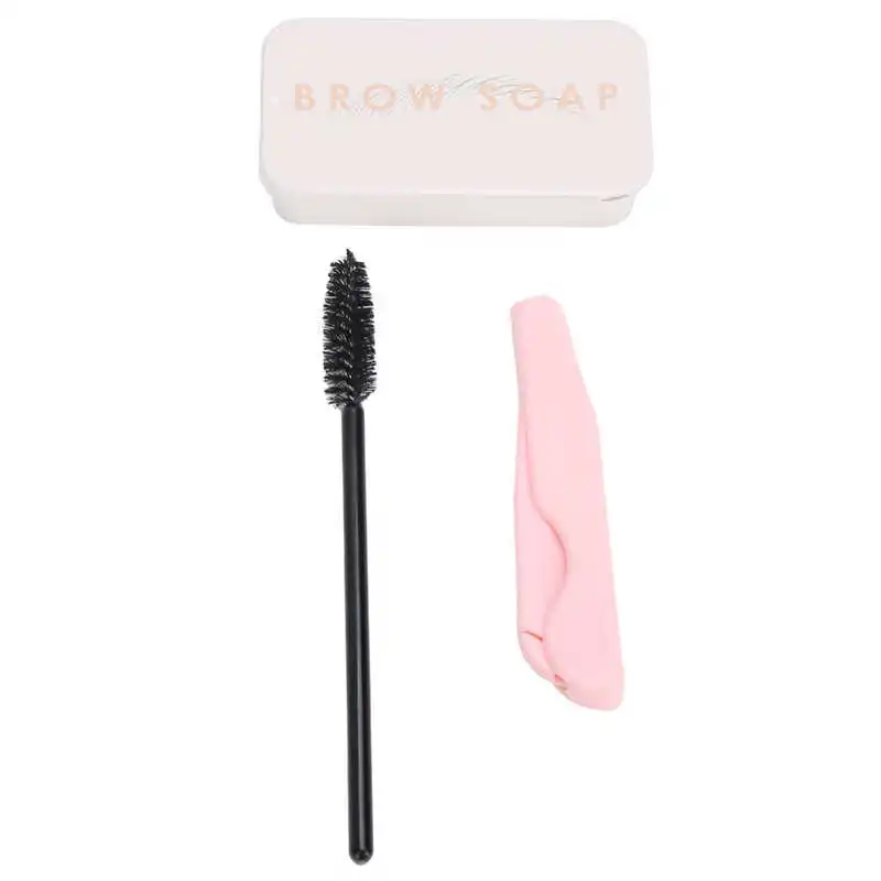 Eyebrow Razor Soap Kit Brows Styling Setting Gel Balm Makeup Cosmetics Hair Removal | Красота и здоровье
