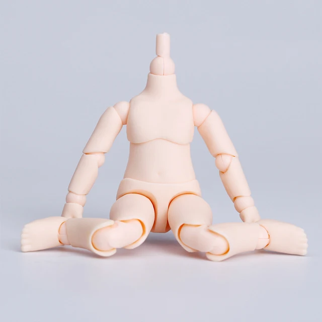 Original YmY Doll Body Obitsu 10Cm Doll Moveable Joints Suitable For Ob11 Bjd Doll Body Gsc Head Spherical Joint Doll Toys 3