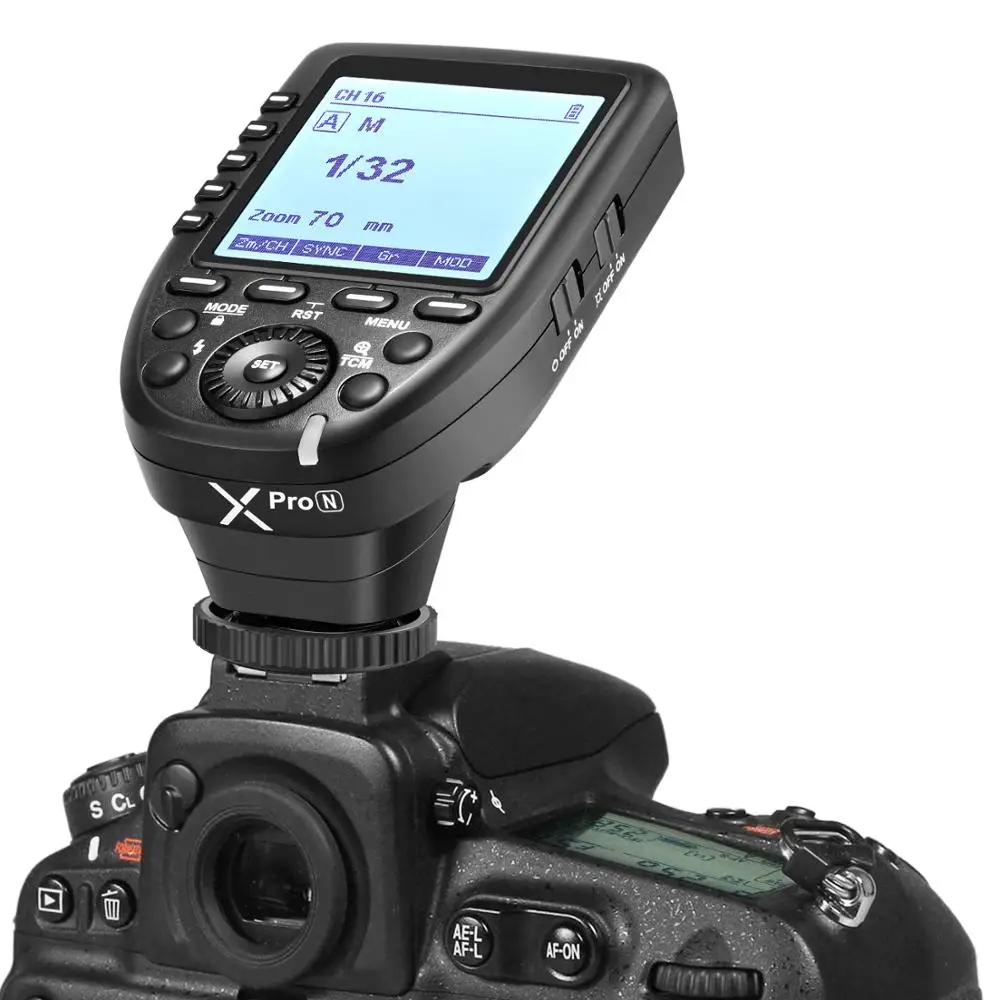 Neewer Xpro N TTL фотовспышка для Nikon 1/8000s HSS преобразователь ручная функция большой