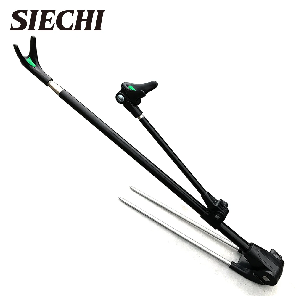 

1.7-2.1m Telescopic Fishing Bracket Rod Holder Bracket Support Stand Fishing Tool Foldable Angler Gadget For Pole