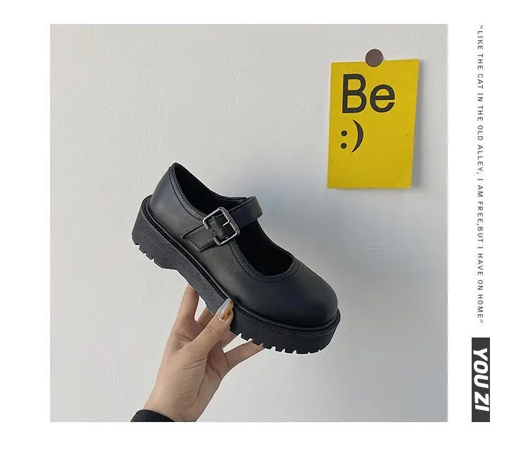 Zapatos bonitos kawaii lolita para mujer, zapatillas de cosplay negras,  deportivas japonesas, 2022|Zapatos de tacón de mujer| - AliExpress