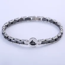 LOSTSOUL уникальный парусный керамический нержавеющий простой Индивидуальный Женский браслет для пары Рождественский юбилей свадебный подарок