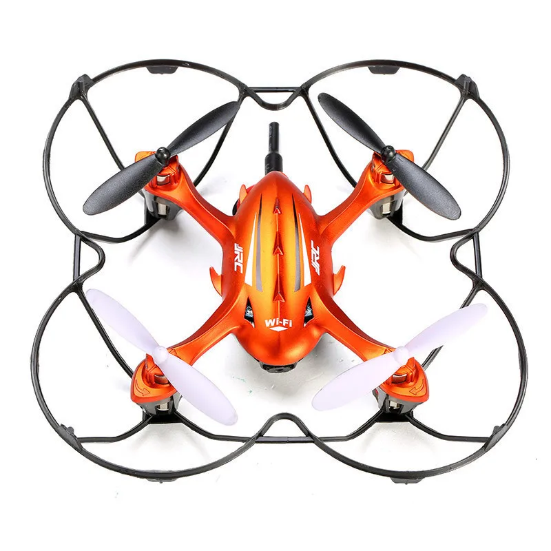 JJR/C JJRC H6W WiFi FPV RC Дроны с 2MP HD камерой Безголовый режим один ключ возврат светодиодный Квадрокоптер вертолет игрушки RTF VS MJX X600