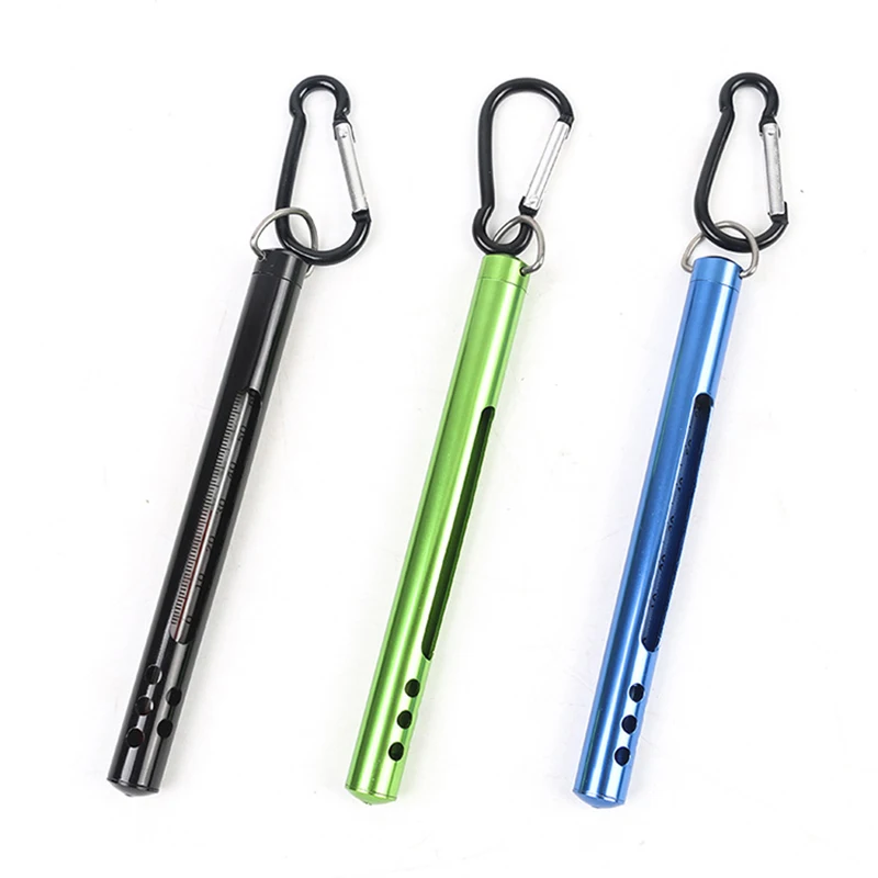 

Newest Fishing Tools Fishing Thermometer Stainless Steel Case Water Thermometer Fishing Auxiliary Tools