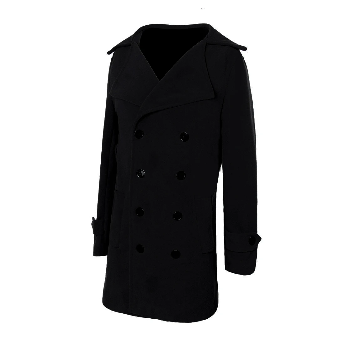 Litthing, мужской классический двубортный плащ, длинное Мужское пальто, Мужская одежда, длинные куртки, пальто в британском стиле