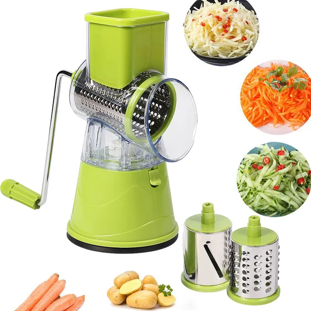 Maxgoods Vegetable Cutter Round Mandoline Slicer Grater - Gift Ideas -  Creative Spotting