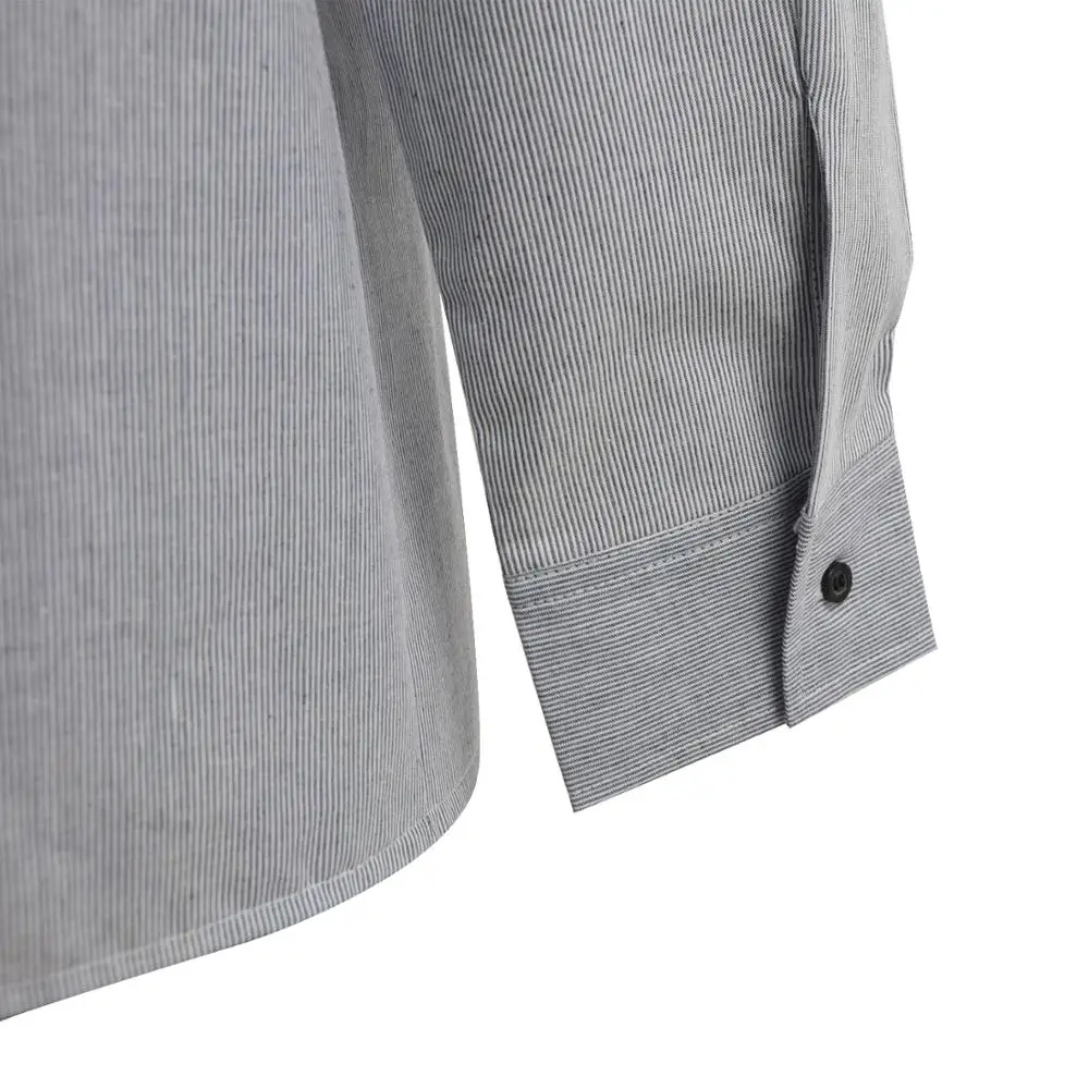 Cosdaddy Andy Dufresne Cosplay Costume Shawshank Uniform Gray Shirt For Men Halloween Costume