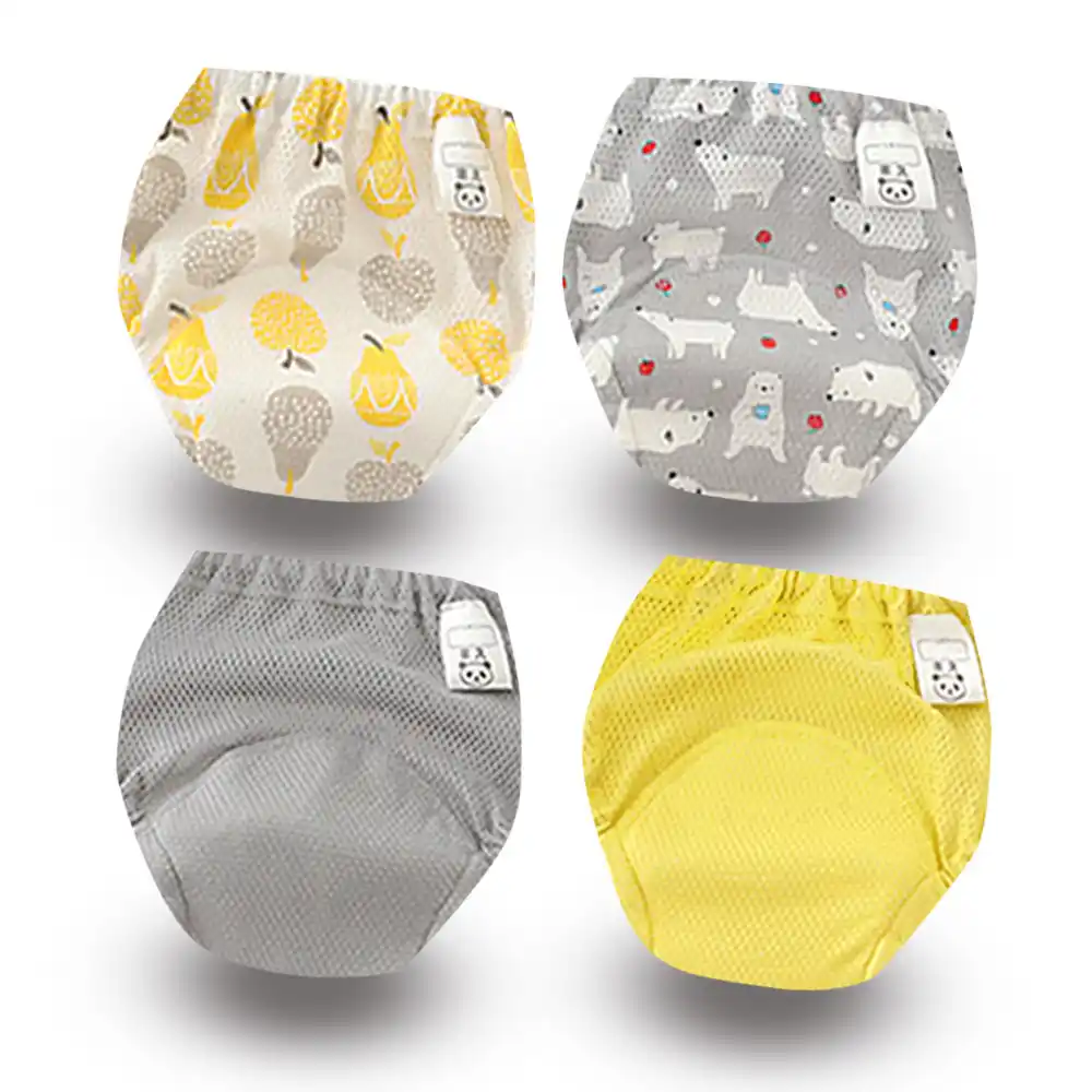 Cotton Reusable Baby Cloth Training Pants Infant Shorts Underwear Cloth