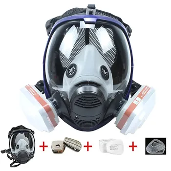 

Fast Delivery Mascarillas Scarf Face Respirator, Wide Field of View Full Face Lightweight Respirator mascarilla маски masque