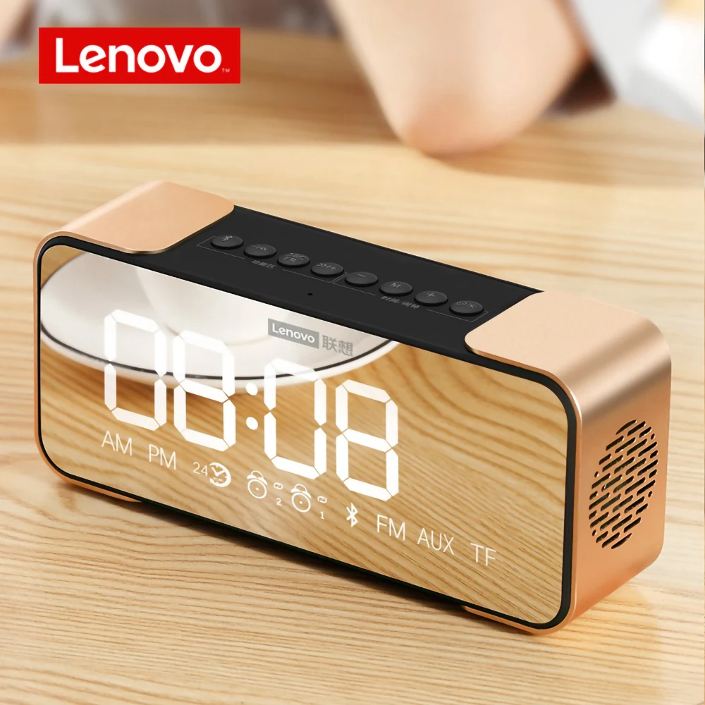 Lenovo L022 динамик Bluetooth 5 0 колонки портативные беспроводные бас светодиодный