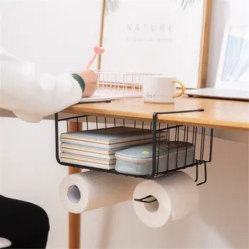 

Waka Portable Storage Kitchen Organizer Mesh Basket Cupboard Cabinet Rack Closet Holders Storage Basket Rack Organizer Decor