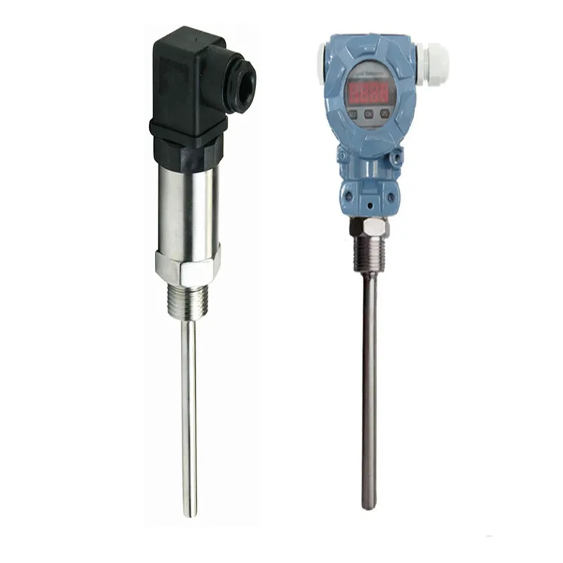 

Plug-in Integrated Temperature Transmitter 0-600mm Insert Length Temperature Sensor