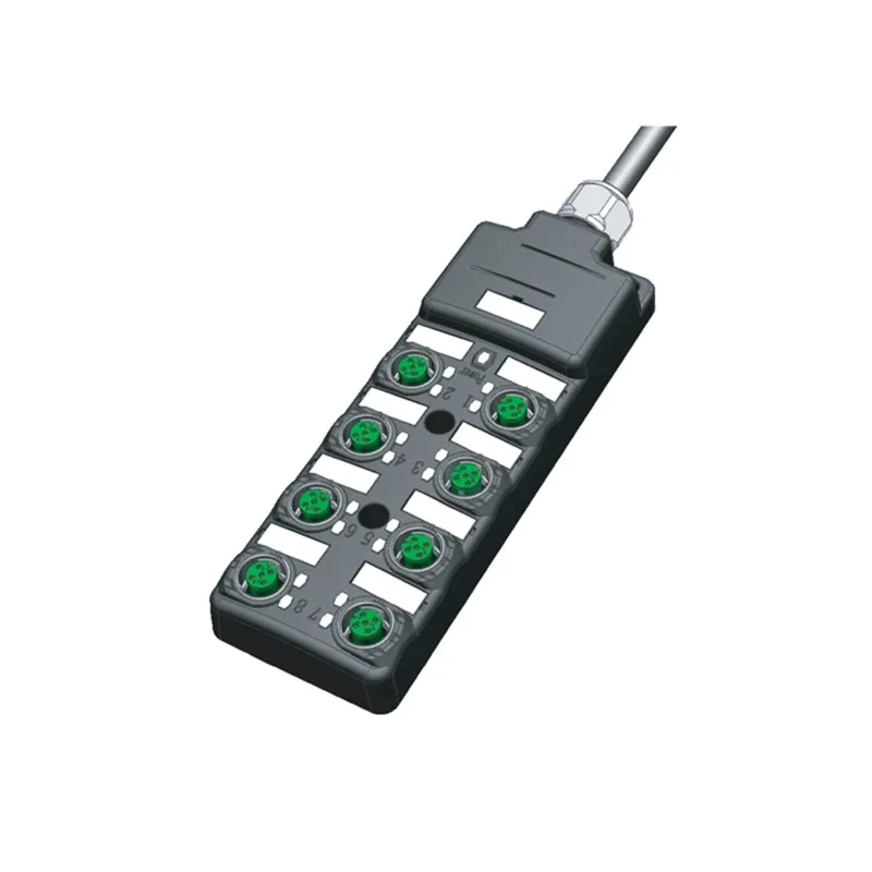 

M12 Junction Box, 8 Sports with Cable, Splitter Box , Distribution Box