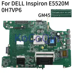 KoCoQin ноутбук материнская плата для Dell Inspiron E5520M материнская плата CN-0H7VP6 0H7VP6 01015HN00-535-G GM45