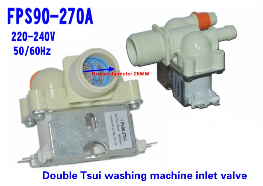 Suitable for Samsung Washing Machine original new water inlet solenoid valve XQB56-F86 FPS90-270A