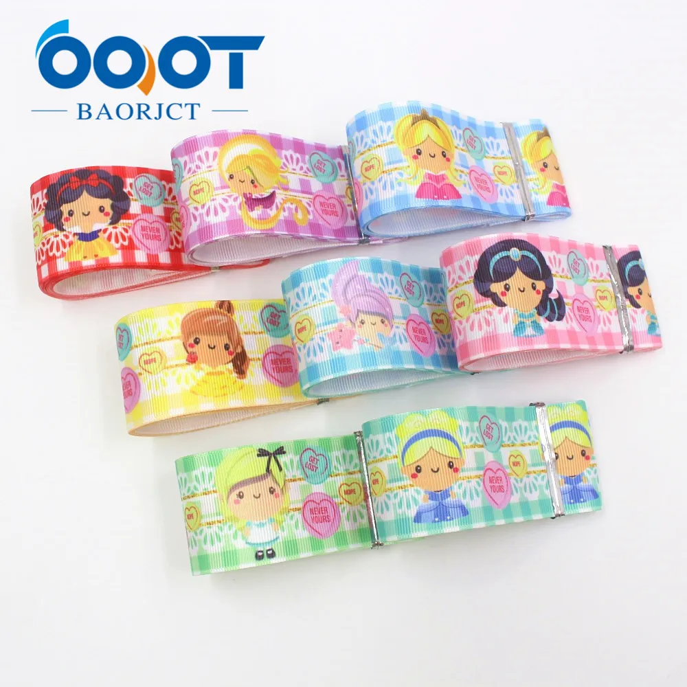 OOOT BAORJCT I 19809 1831 38 мм 10 ярдов мультфильм термотрансферные печатные корсажные ленты