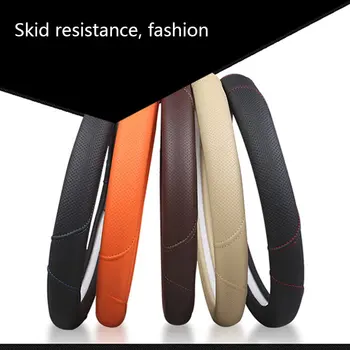 

car steering wheel braid auto teering wheel cover Car Steering Wheel Covers Steering-Wheel Of Car Four seasons universal