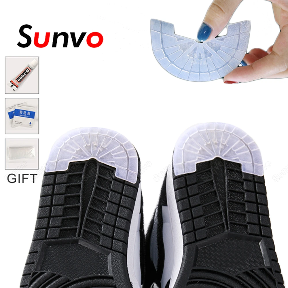 Sunvo Hak Zool Protector Sneakers Mannen Vrouwen Schoen Reparatie Rubberen  Zool Vervanging Anti Slip Slijtvaste Self lijm Buitenzolen|Insoles| -  AliExpress