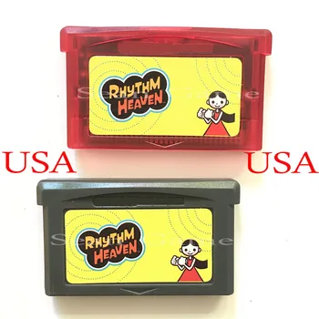

32 Bit USA Video Game Cartridge Card USA Rhythm Heaven Version