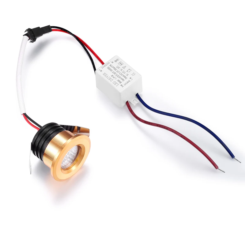Мини COB светильник белый/черный/золотой/серебряный корпус 3W 110~ 240V resssessed Светодиодный прожектор для внутреннего освещения