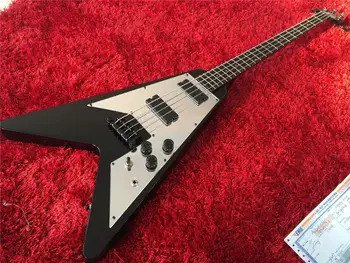 

China factory product;4 strings Vshaped bass guitar;free shipping