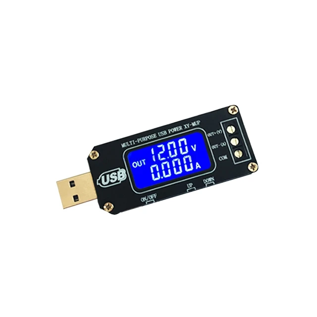 

A5-- XY-MUP DC DC USB Step UP / Down 5v to 3.3v 9v 12v 24v Power Supply Module Adjustable Boost Buck Converter Voltage Regulator