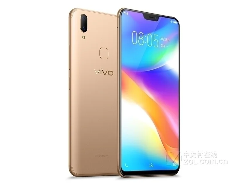 Международный ПЗУ Vivo Y85 сотовый телефон Snapdragon 450 Android 8,1 6,2" ips 2280X1080 4 ГБ ОЗУ 64 Гб ПЗУ Лицо ID 16.0MP отпечаток пальца