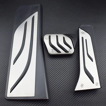 

Non-Drilling Brake Accelerator Pedal Plate Pad For BMW New 1 2 3 4 5 6 7 series GT X3 X4 X5 X6 Z4 F10 F15 F30 F31 F34 LHD AT