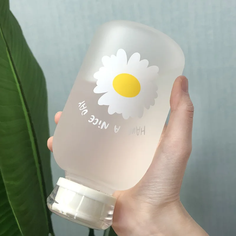 Cute Flowers Small Water Bottle – Kawaiies
