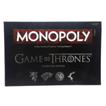 

Hasbro English Monopoly Game of Thrones Board game Games and Puzzles Monopoly Party Games Game of Thrones toys