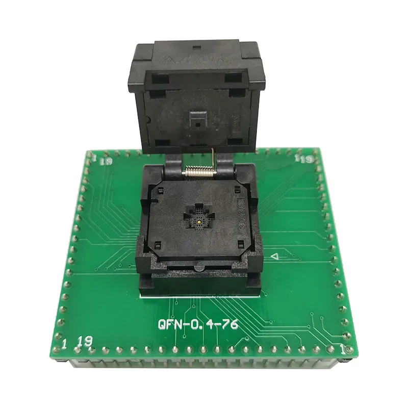 ANDK QFN20 MLF20 WLCSP20 к DIP20 Программирование гнездо адаптера Pin шаг 0,4 мм IC Размер корпуса 3*3 тестовое гнездо ZIF адаптер