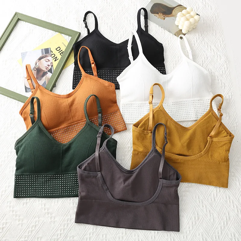 

Open Trial Hot Selling u-Shaped Back Vest Bra Converged Comfortable Seamless Bra Women's Wireless Lingerie Sexy Backless Bra