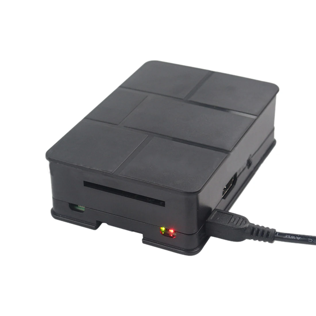 Защитная крышка Пластиковый корпус для Raspberry Pi 3B+/3B/2B-черный