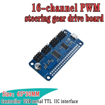 

Raspberry Pi Servo Driver HAT providing precise PWM output 16-Channel 12-bit I2C Interface support Raspberry Pi Zero/Zero W/3B+