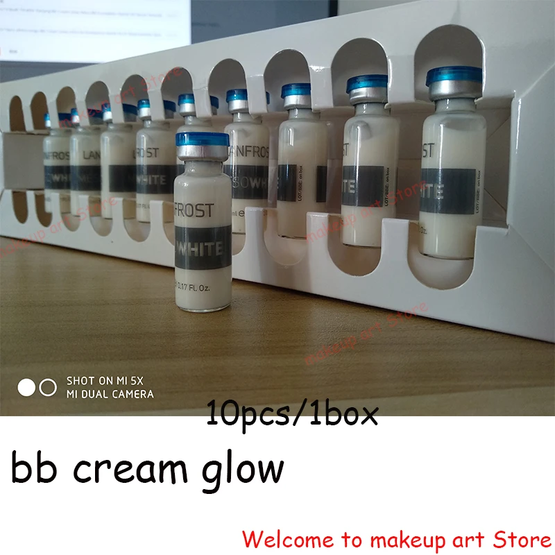 BB крем ампула мезо белый bb сыворотка стартовый набор свободно выбрать цвет с BB крем-основа Дерма ручка для эффективного осветления