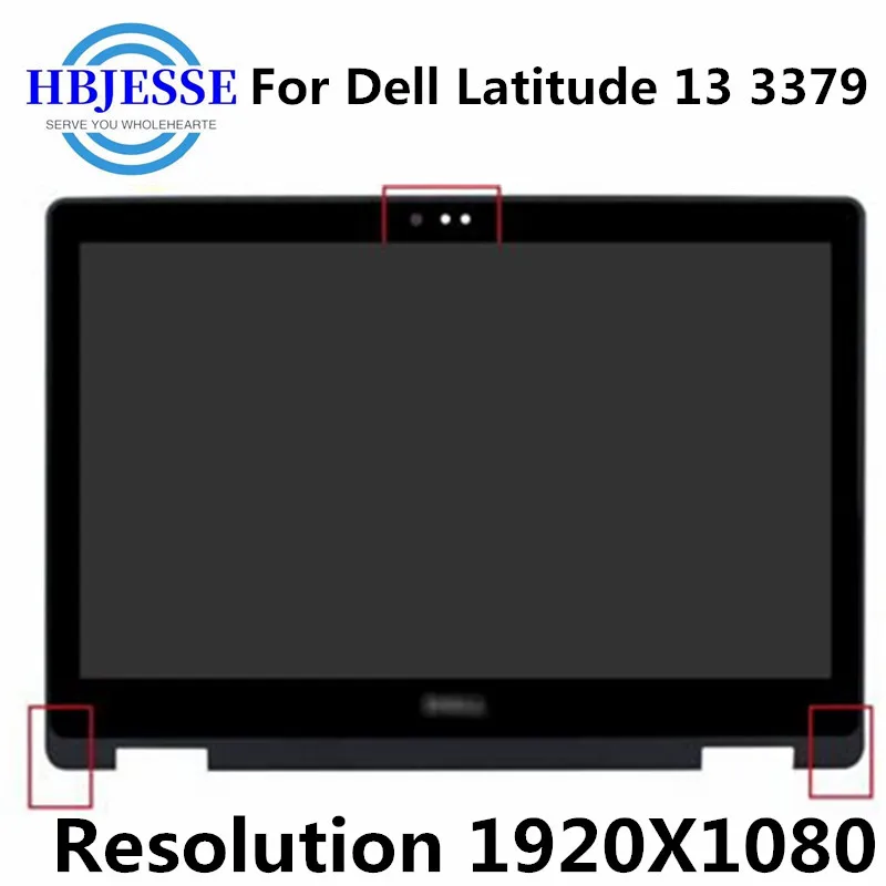 

Original 13.3" FHD 1920X1080 LCD Touch Screen Replacement for Dell Latitude 13 3379 digitizer LED Display Assembly NV133FHM-A11