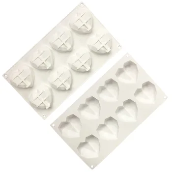 

Heart Silicone cake mold fondant mold cake decorating tools chocolate gumpaste soap candle mold